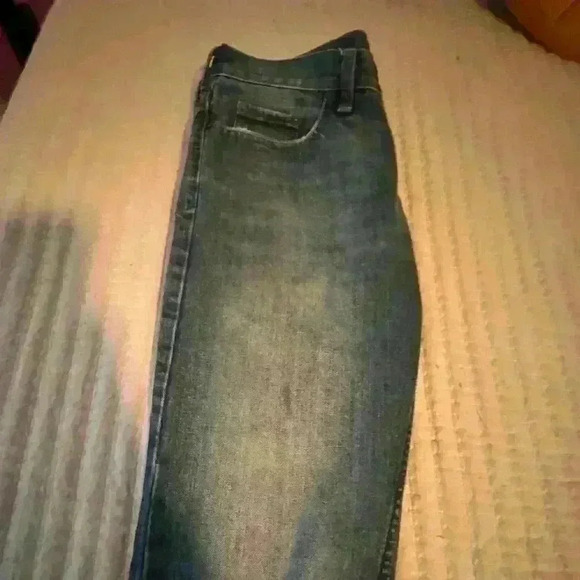 Denim Men's Jeans 31x32 Dillon Skinny Blue Distressed Denim. Vintage Bullhead - Picture 6 of 9